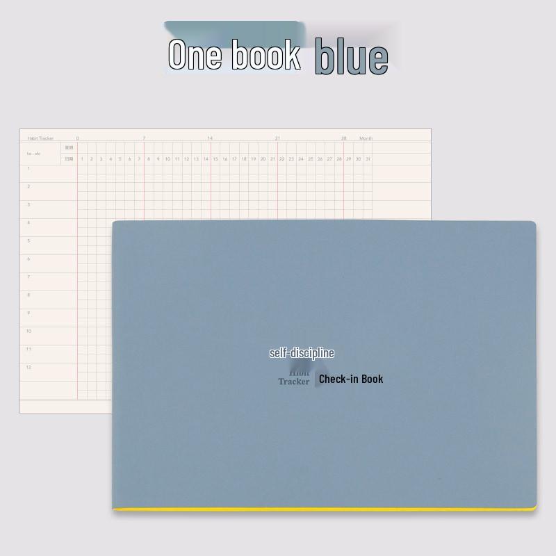 

Self-Discipline Planner: Wireless Perfect-Bound Notebook for Time Management with Monthly, Weekly, and Daily Planning.