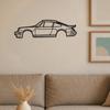 Handmade Metal Iron Sports Car Wall Art, Living Room Bedroom Bathroom Kitchen Decor, Halloween Christmas Housewarming Gift