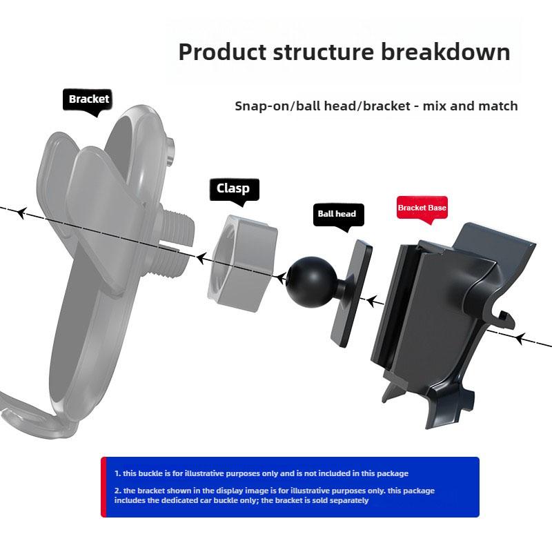 Phone Holder Designed for Porsche Cayenne 2010-2015 Car Magnetic Mount Foldable Gravity Bracket Car Accessories