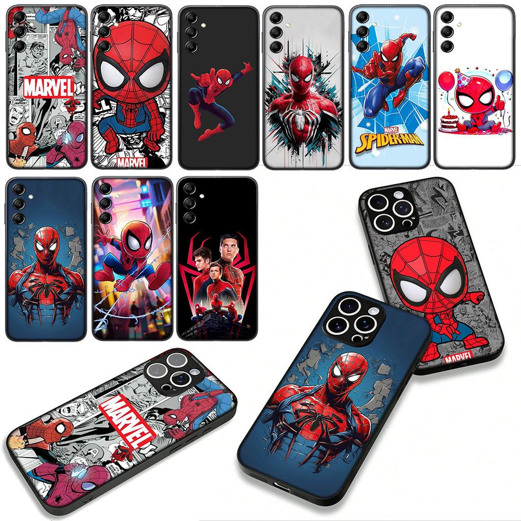 Phone Cover Spider Man Marvel Spiderman Coque for Xiaomi Redmi Note 15 11 9 10 Pro Plus A5 9A 9T 10A 10C 9C NFC 15C 8T Case