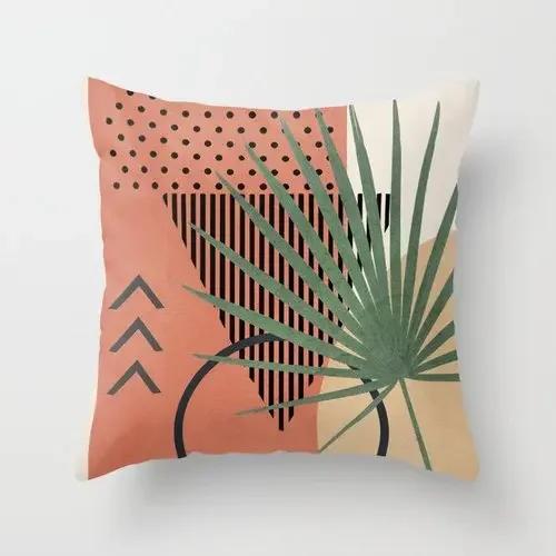 Nordic Abstract Geometric Collection Printed Sofa Cushion Cover Pillowcase Home Decor Party Car Bedding