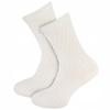 Women's LONG COTTON Comfortable ACRYLIC White SOCKS KRYSTJAN 36-40