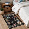 Non-Slip Indoor Door Mat Soft Small Kitchen Rug Butterfly Entryway Rug  for Bathroom Bedroom