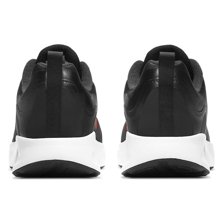 Nike Wearallday Casual Shock Absorbing Non-Slip Low Top Running Shoes Men sneaker Black Red White CT1729-004