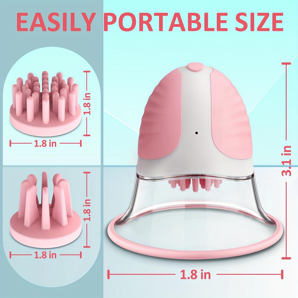 Nipple Sucker Toy Clamps Strong Sucking Stimulator Massager Clitoral Nipple Vibrators Adult Sex Toys for Women Couples Pleasure