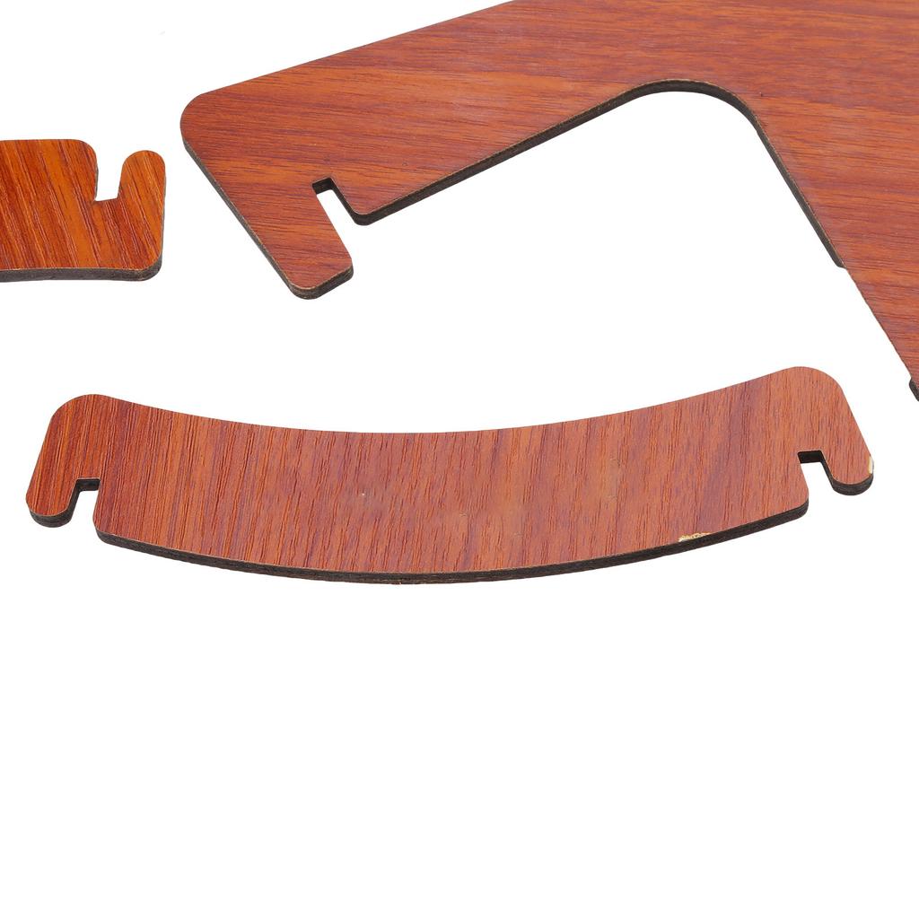 Wooden Guitar Stand Acoustic Wood Guitars Holder Portable L-Frame Floor Display Instrument for Electric Ukulele Guitar