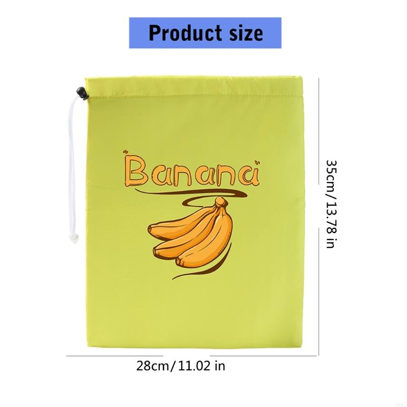 Termoisolerad Förvaringsväska Med Aluminiumfolie Foder för Att Hålla Grönsaker Frukt Färsk Köksorganisation A0KF