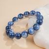 Mei Zhuo Light Purple Bolivian Amethyst Crystal Bracelet with Round Beads