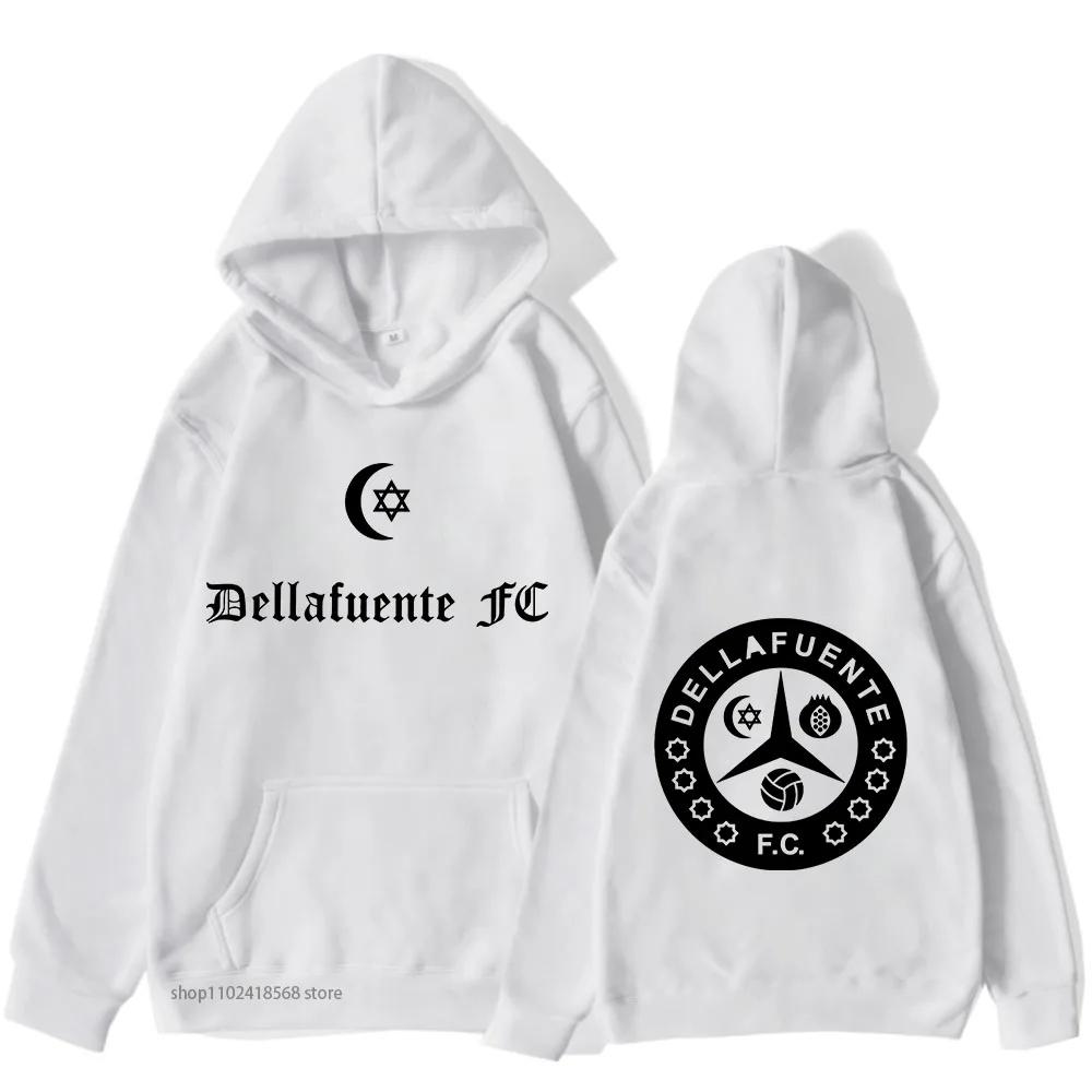Men's delafuente hoodies, fashionable hoodies, sweatshirts, printed puldies, hoodies, women's winter hip-hop brand clothing
