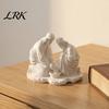 Small Desktop Religious Figurines 3D Printed Foot Washing Figurine Ornament, Statue, Premium Interior Ornaments Spiritual Table Decoration for
