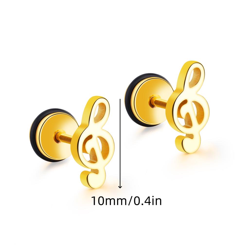 1Pair Star Lightning Titanium Steel Unisex Women Men Black Clear Crystal Zircon Ear Studs Earrings Shiny Piercing Jewelry Gift
