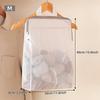 2pcs S+M Size Mesh Laundry Storage Bags - Large Capacity, Hanging & Breathable, Zippered, Ideal for Underwear, Socks & Clothes, Durable Polyester
