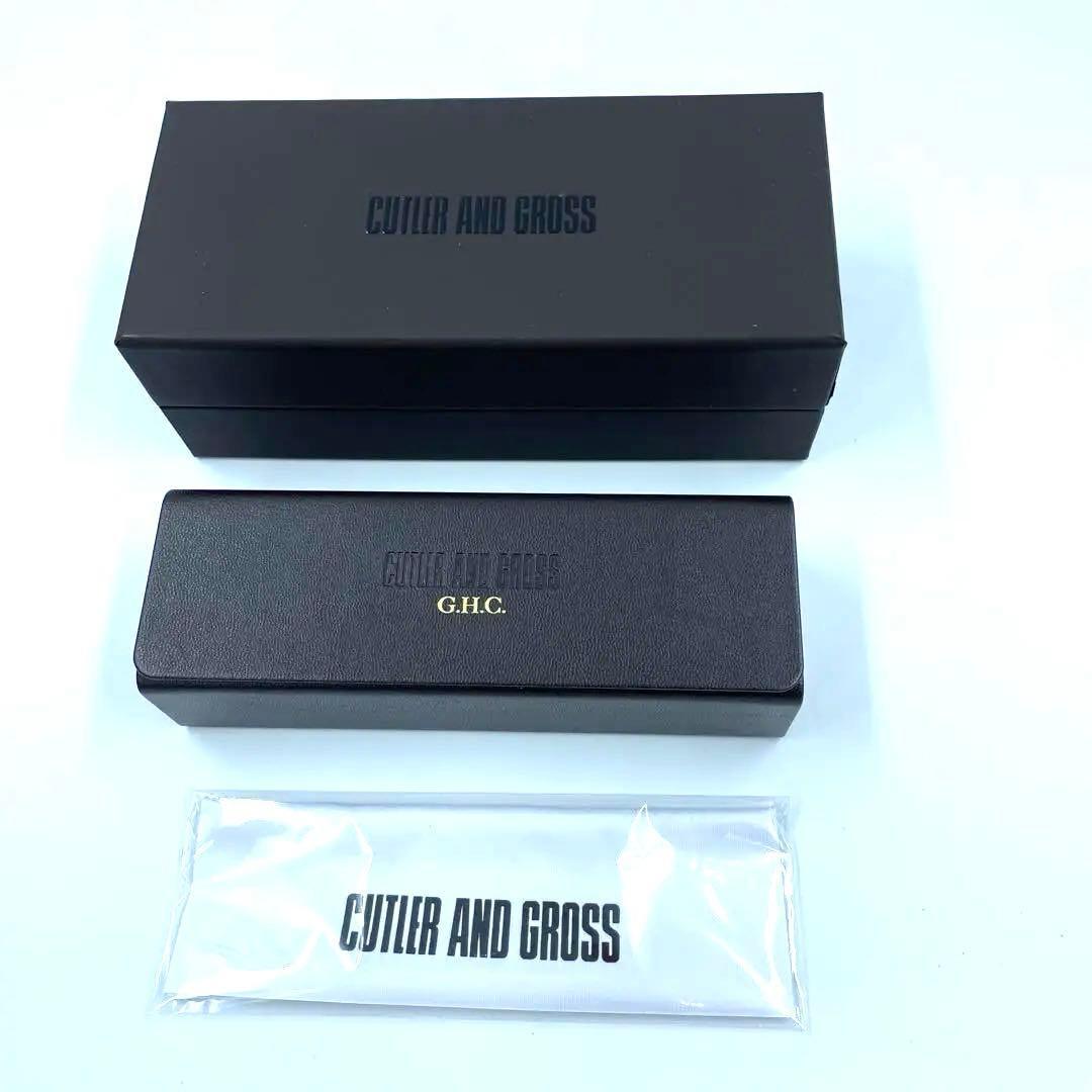 Used Cutler and Gross Glasses Case CUTLER AND GROSS Brown