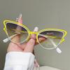 Butterfly Shaped Sunglasses Women Fashion Hollowed Rim Cat Eye Shades New Trendy Vintage Luxury Brand Design Sun Glasses
