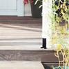 4pcs Heavy Duty Fence Post Base Support Corrosion Resistant Pergola Post Base Brackets  Patio