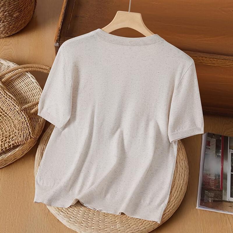 Women's Lightweight Lyocell Linen Knit Cardigan