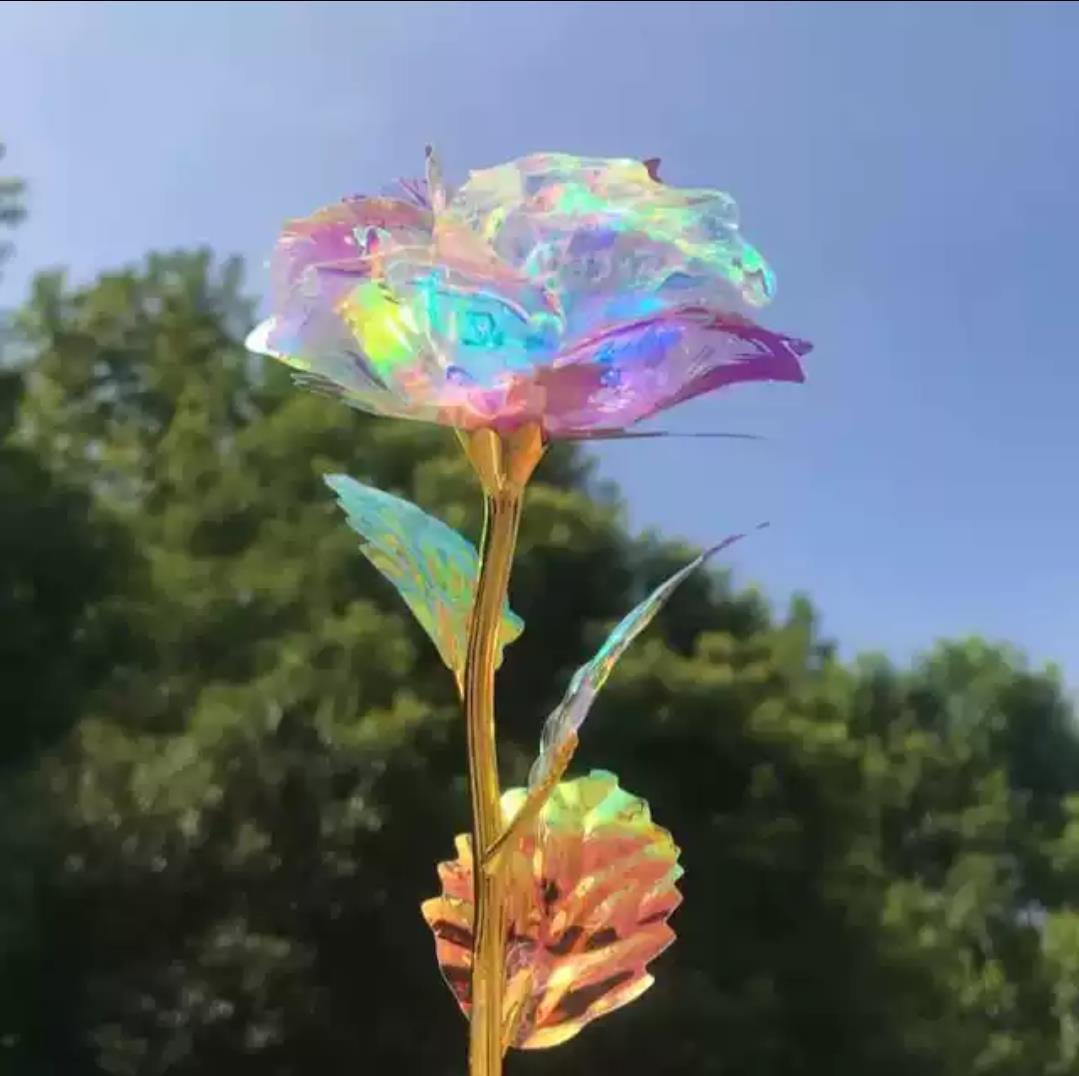 

10PCS Valentine s Day Creative Gift Foil Plated Rose Gold Rose Lasts Forever Love Wedding Decor Lover Roses Creative Gift 10pcs білий