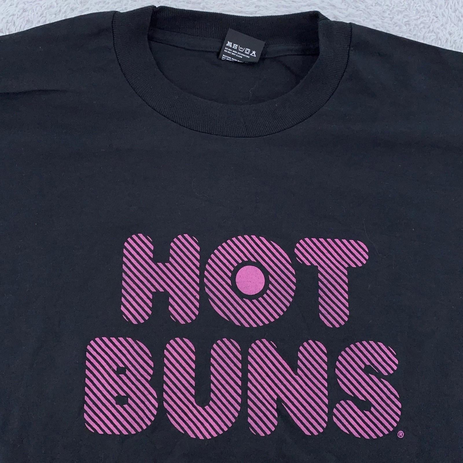 

Vintage Hot Buns Shirt Mens Large Joke Butt Funny Tee Screen Stars USA 90s M