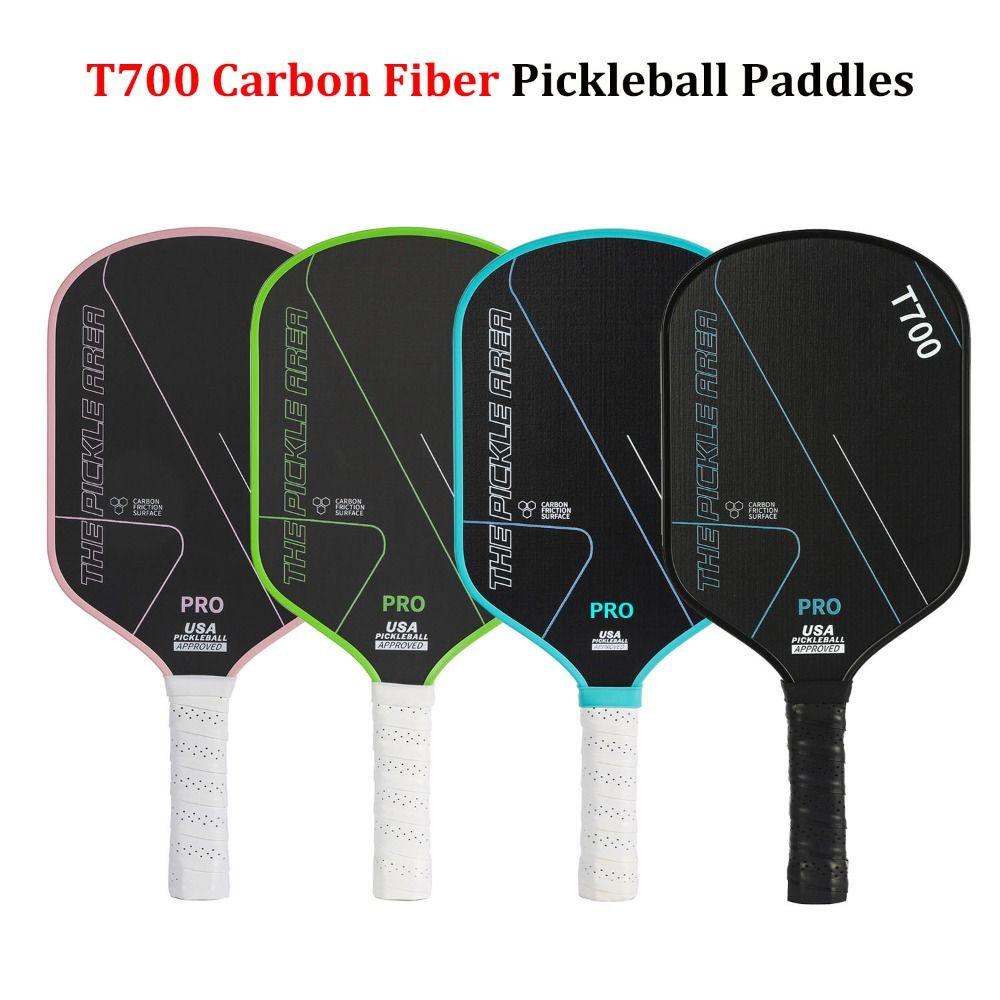 

Carbon Fiber Pickleball Rackets T700 Professional Game Supplies Durable Pickleball Paddle TX16-114