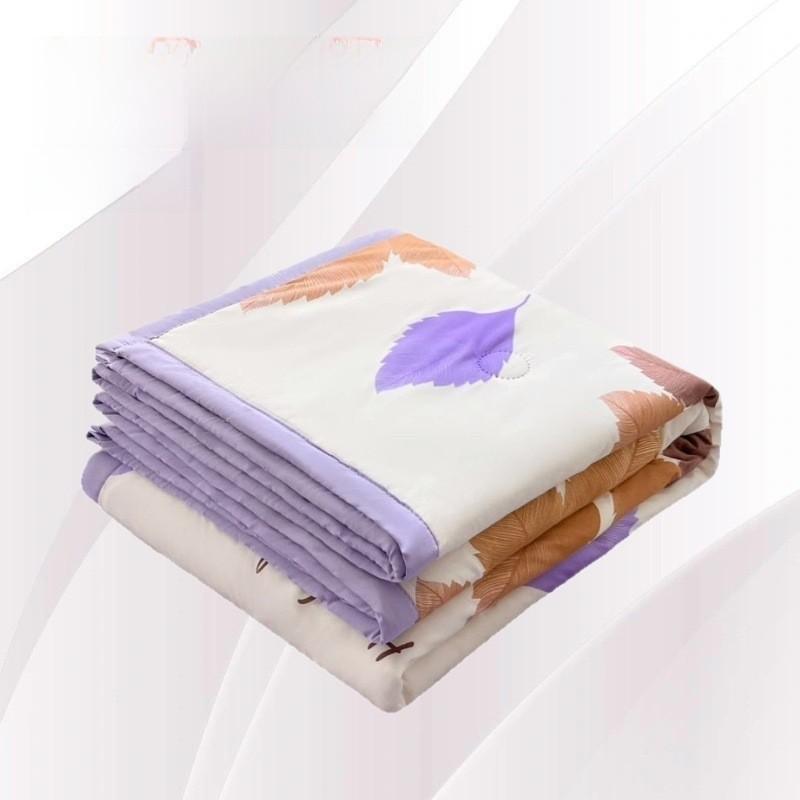 Rabbit Printed Flower Washed Cotton Summer Air Conditioner Quilt For Bedroom