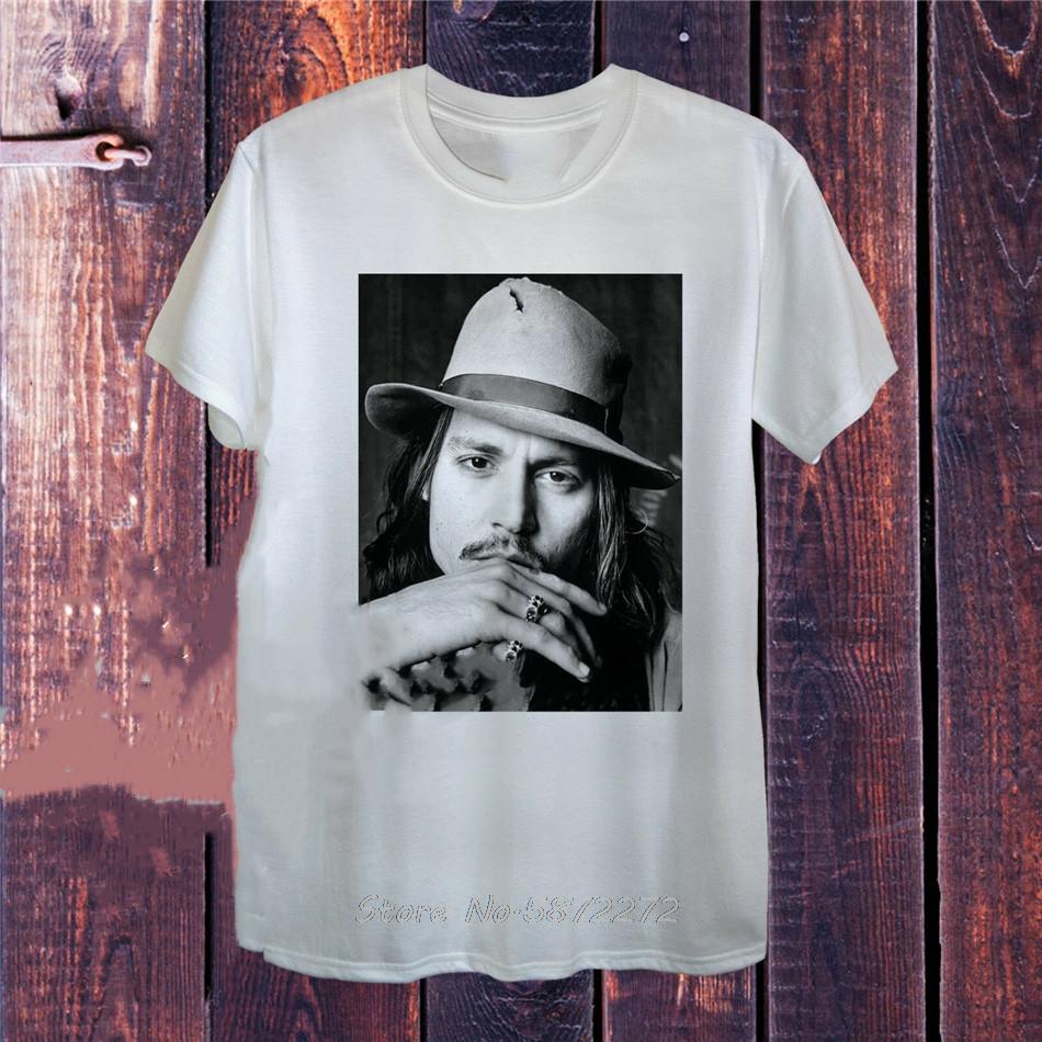 Johnny DeppunisexUnisex OrunisexFitted T-Shirt Caribbean Pirate Funny Design Tshirt Hip Hop Tee Shirt Clothing