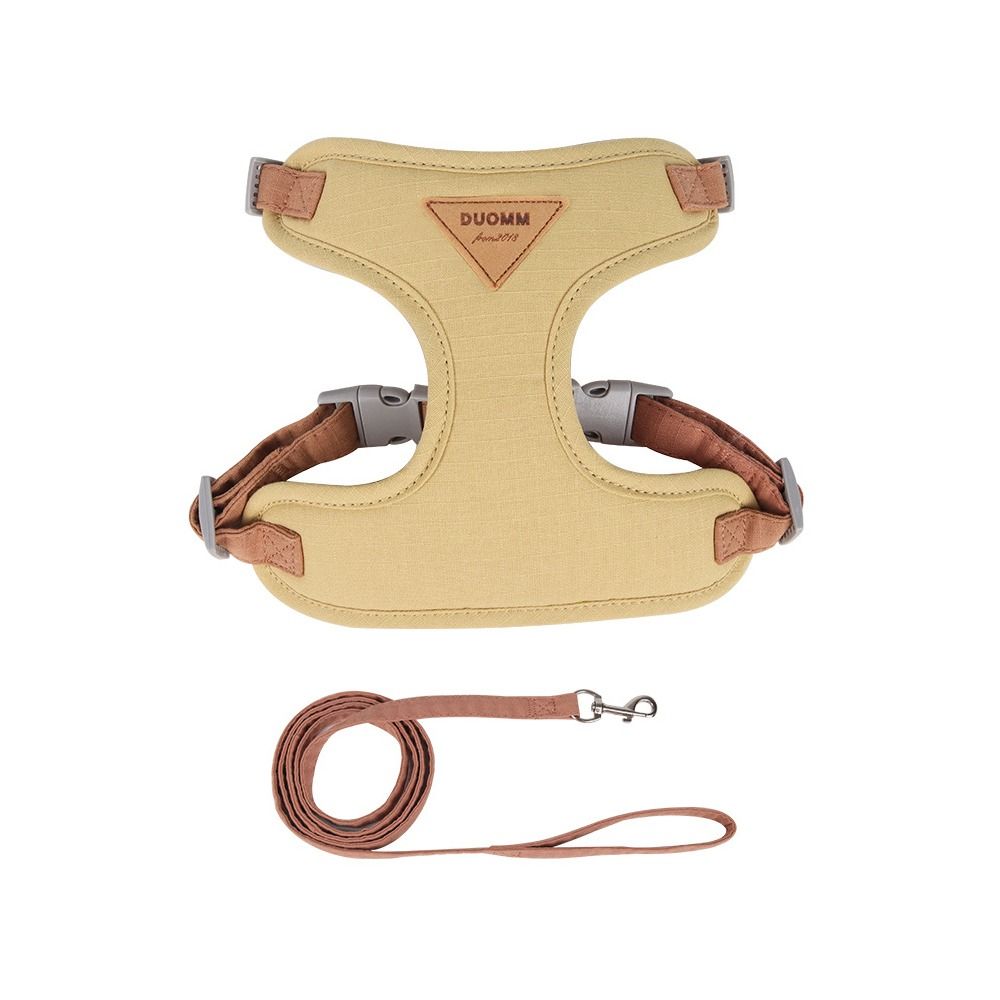 Mesh Dog Harness and Leash Set Breathable Dog Chest Straps  Prevent Breakout