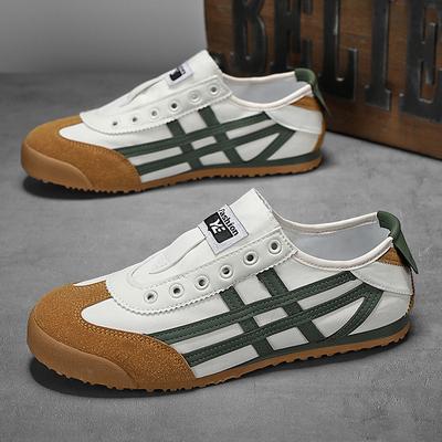 Sommer dünne Canvas Schuhe Herren Trend Fuß Forrest Gump Schuhe Mode vielseitige lässige Sportschuhe Herren Slipper