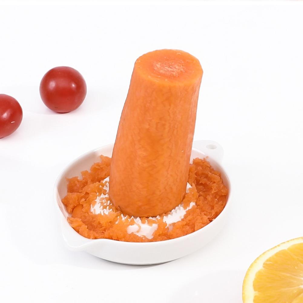 Compact Design Porcelain Grater Dishwasher Safe Easy To Clean