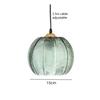 Nordic Glass Hanging Lamps Modern Green Glass Pendant Light AC96-260V E27 Glass Chandelier Ceiling Light for Bedroom Dining Room