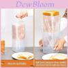 Plastic Bread Storage Container With Sealing Lid For Freshness Preservation Kitchen Organizer
