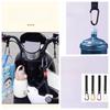 3PCS Battery Car Hook Electric Bicycle Motorcycle Front Hanging Hook Helmet Takeaway Hanging Buckle Universal Load-bearing Lock