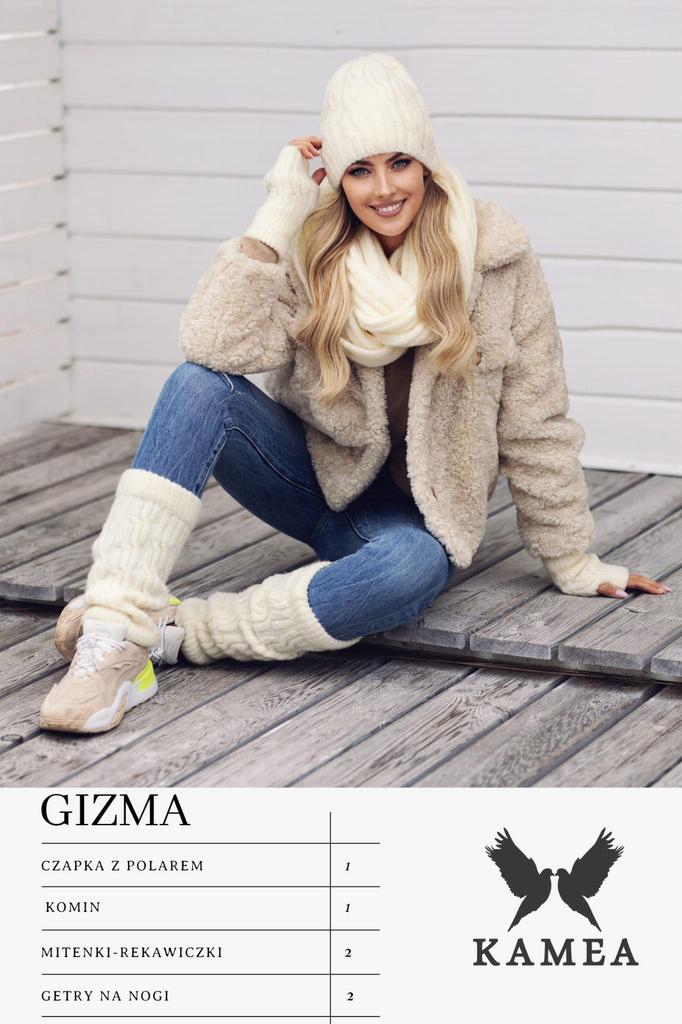 Gizma Leg Warmers Ecru Color