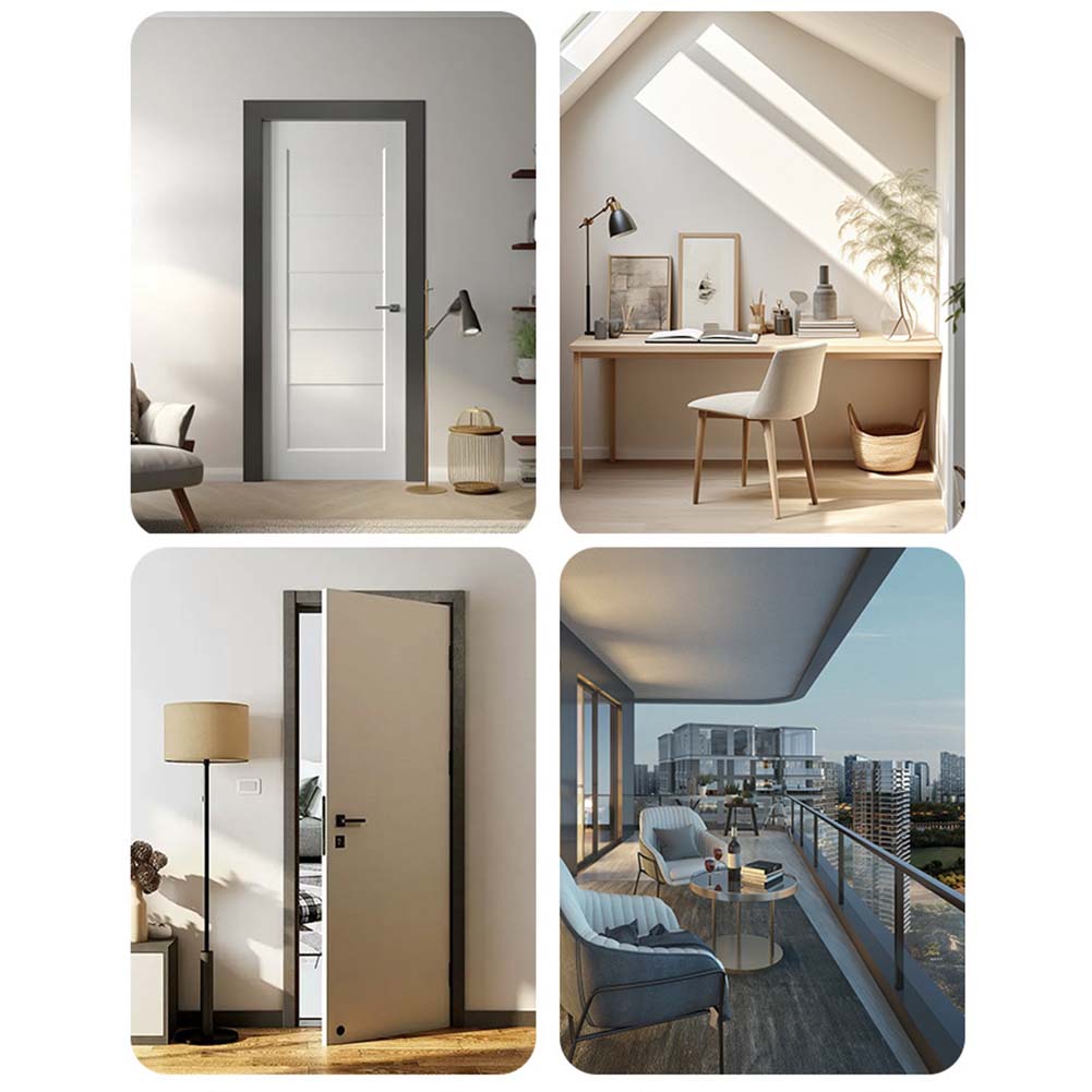 Magnetic Door Stopper Invisible Floor Suction Zinc Alloy for Glass Doors 10 To 12 Millimeter Thick Strong Hold Pack of 2 Pieces