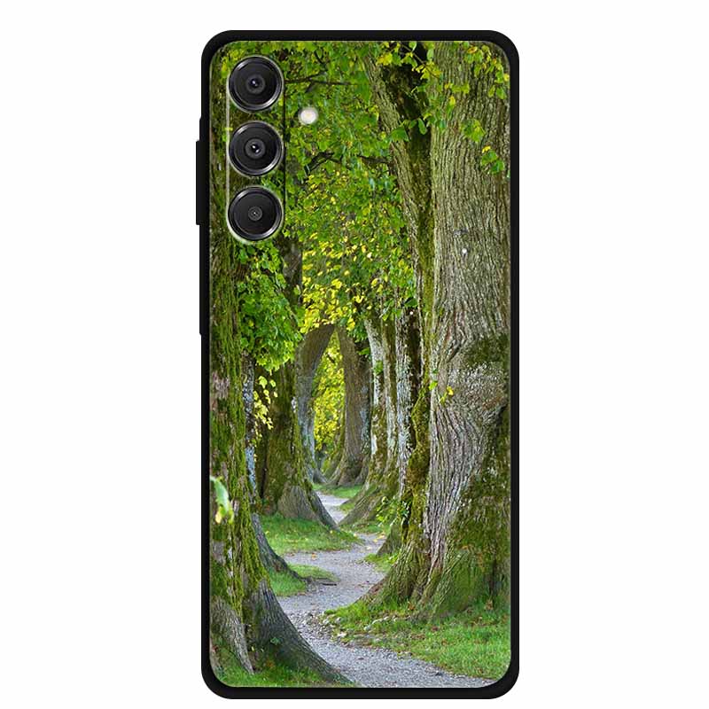 For SAMSUNG GALAXY A37 A57 5G Case Original Soft Silicone TPU Phone Cases Cover Samsung A57 A37 5G Fashion Protector Planet Capa