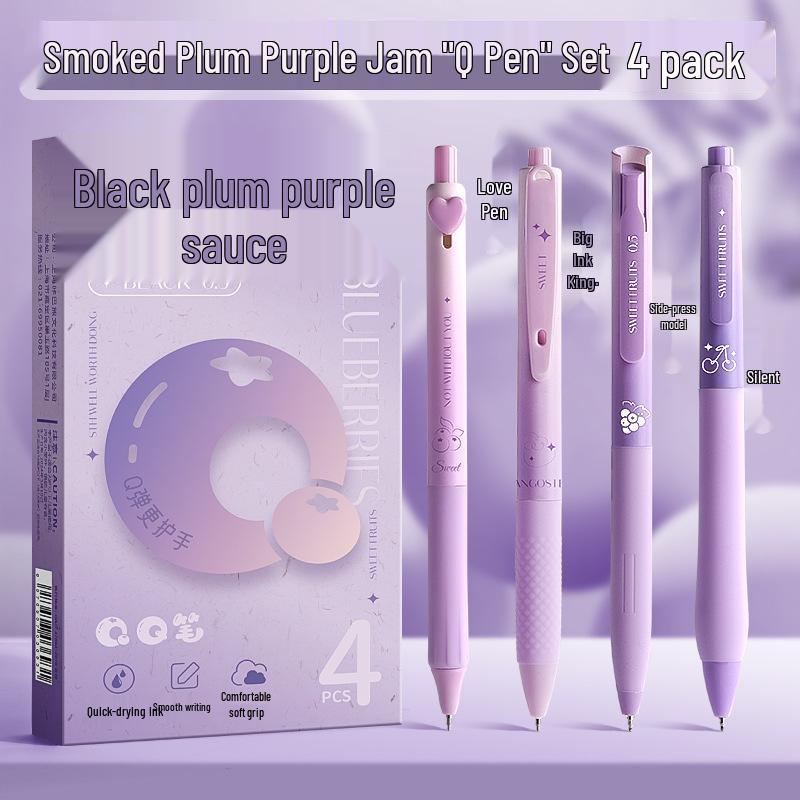 

Набор ручек для снятия стресса перед экзаменом высокой ценности: Гладкий быстросохнущий наконечник ST с мягким Q-эластичным грипом. 0.5mm