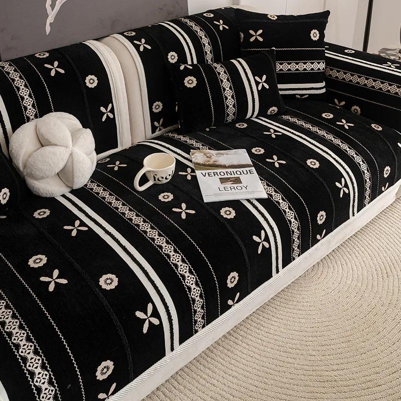 

Подушки для дивана в скандинавском богемном стиле, 2025 новинка, всесезонные универсальные противоскользящие для украшения гостиной, подушка для дивана 70x120cm 1pcs