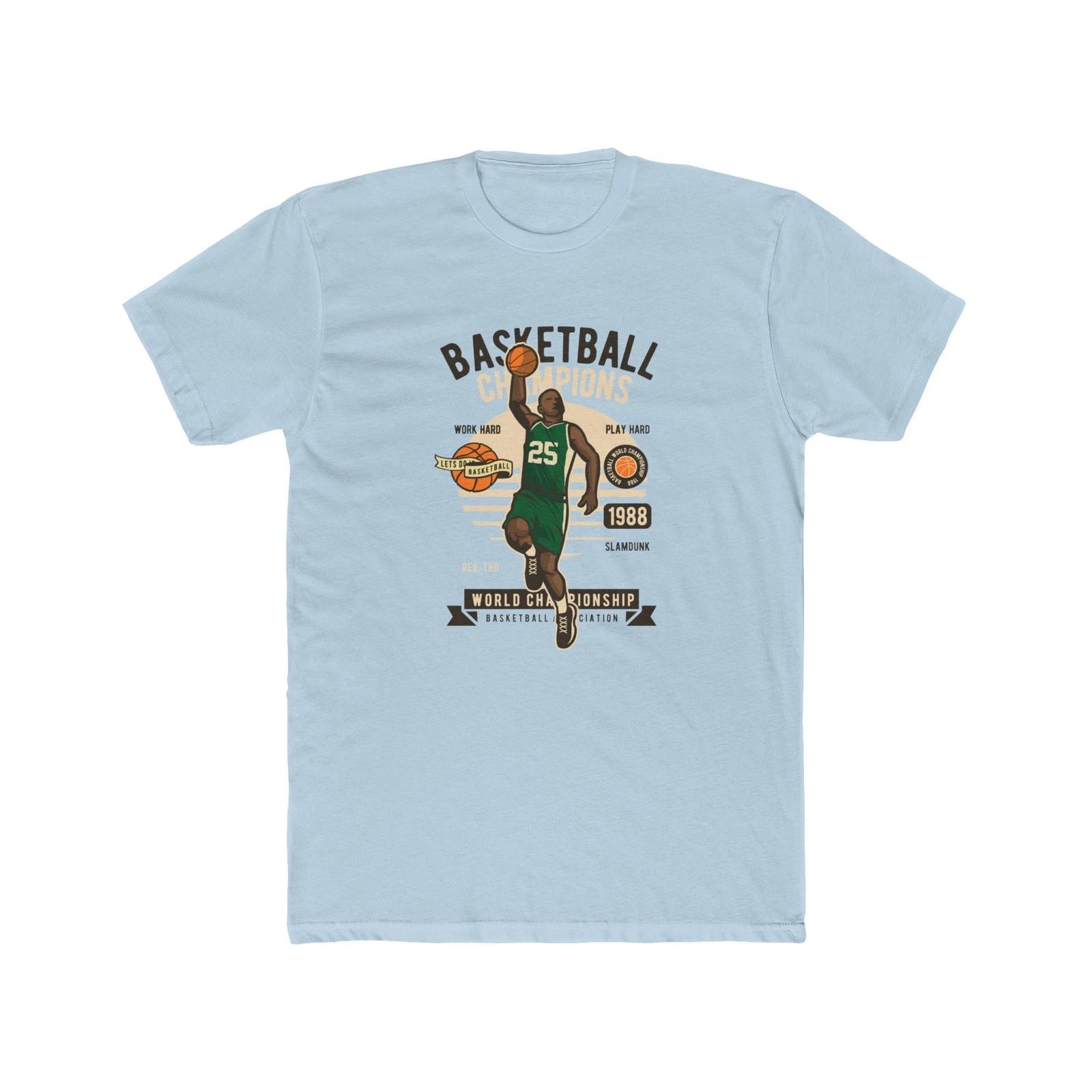 

Basketball Player Dribbling T-Shirt | Retro Sports Tee, Quality T-Shirt XL