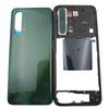 For OPPO Realme X3 SuperZoom RMX2142 Phone Housing Middle Frame+Glass Battery Back Cover Case Panel With Camera Frame