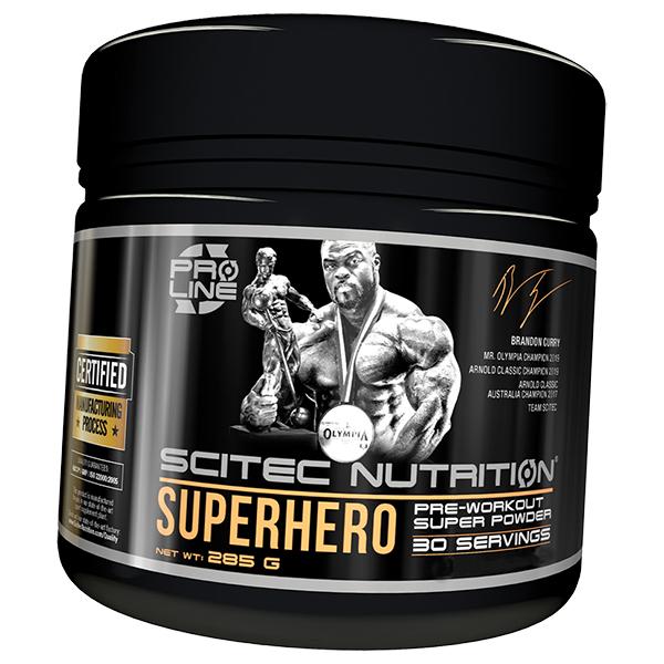 Предтрен с кофеином, Superhero, Scitec Nutrition (11087008)