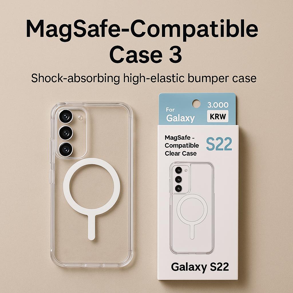 Der ultimative Fall: MagSafe-kompatible Hülle für Galaxy S22