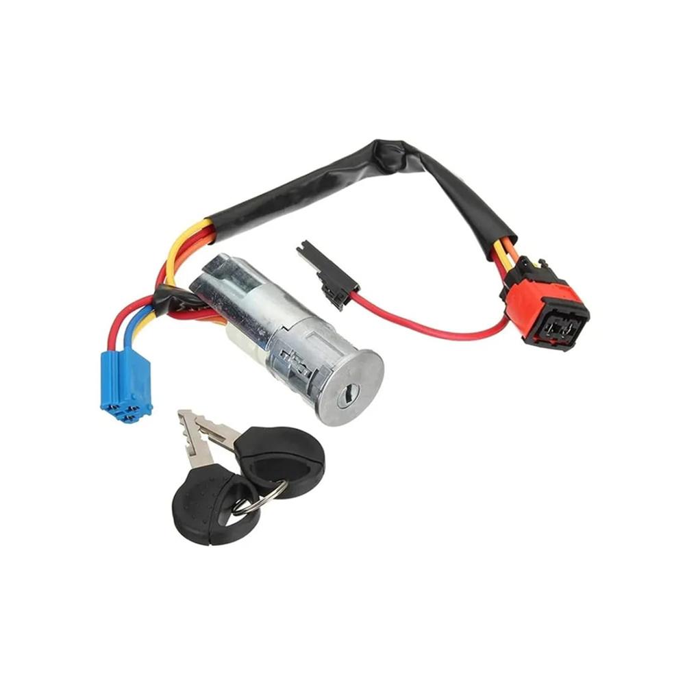 Ignition Lock Barrel Starter Switch W/ 2 Keys For Peugeot Citroen 4162P0 992712