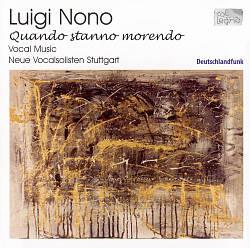 

CD NEUE VOCALSOLISTEN; SCHREIER - Nono: Quando Stanno Morendo WWE1SACD20603 col legno 2004 Germany Dance & Electronica Used