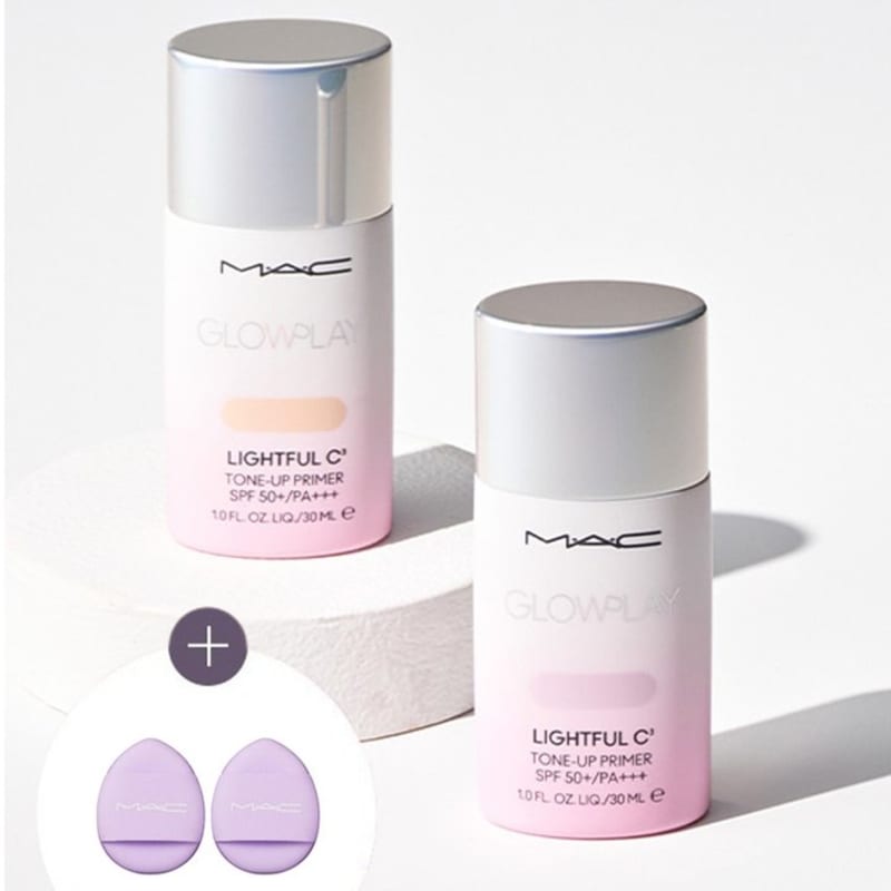 

[MAC] NEW Rose Tone-up Base - Glow Play Lightful C3 Tone-up Primer 2 types (Choose 1) Rosie Peach