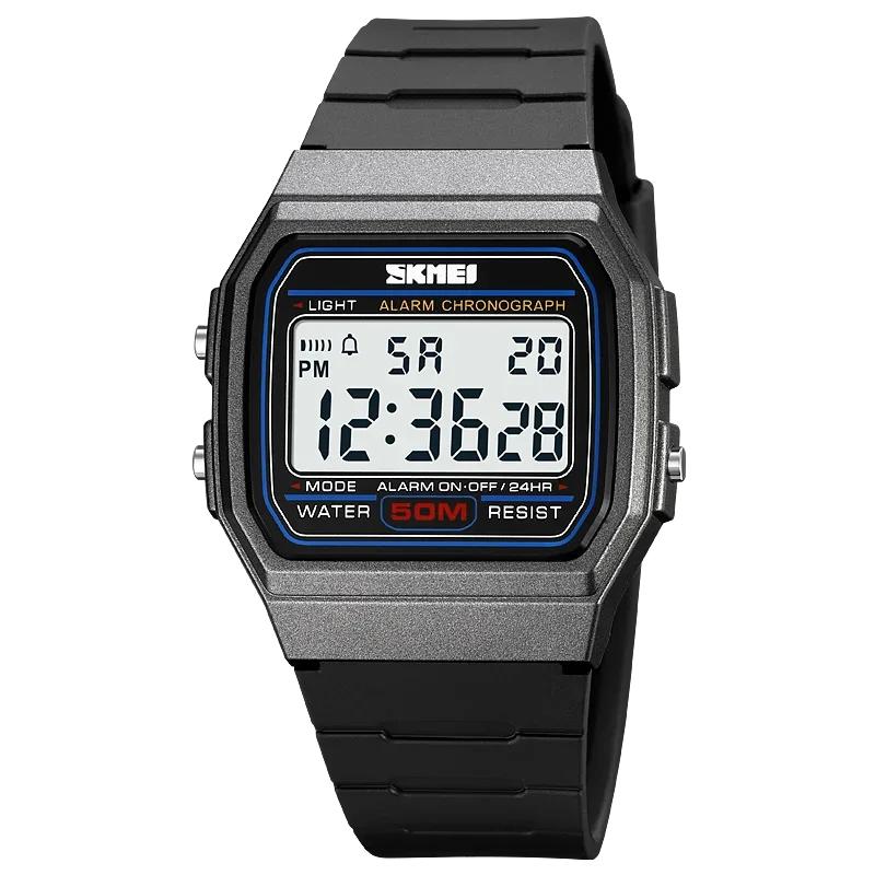 SKMEI 2042 Chrono Date Week Men Wristwatches Military Clock reloj hombre Digital Sport Watches Mens Outdoors 5Bar Waterproof