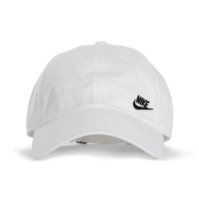Nike Cotton Baseball Caps Unisex White Casual AO8662-101