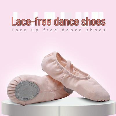 Lace-Up Dance Shoes - Soft Sole Ballet for Women & Children
