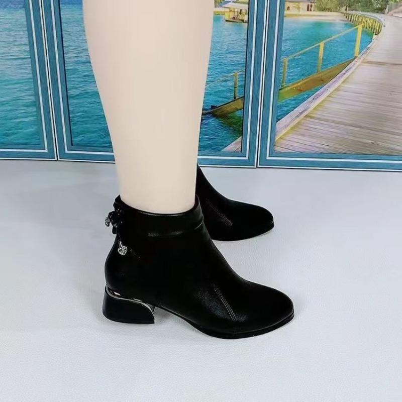 Kurzstiefel - Neue Damen-Schuhe, Modische und Rutschfeste Schuhe mit Weicher Sohle