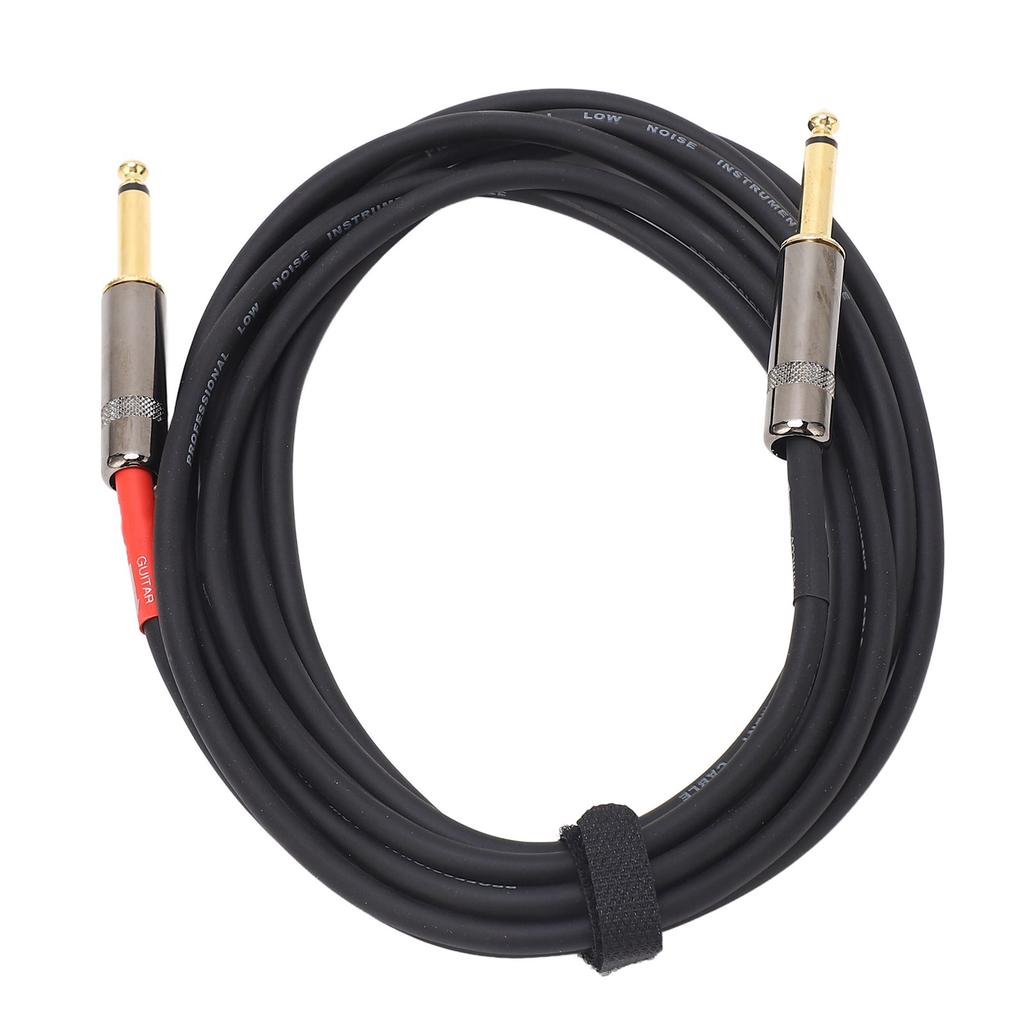 Gitarren-Audiokabel 1 4-Zoll-Stecker rechtwinklig Abschirmung Rauschunterdrückung Instrumentenkabel für Bass Keyboard Schlagzeug