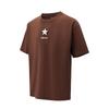 Men's T-Shirts Men's Chocolate Brown Crew Neck Moderate