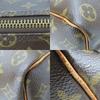 Used LOUIS VUITTON Boston Bag Kiepol Band Barriere 50 M41416 Monogram/Nume Leather Brown Shoulder